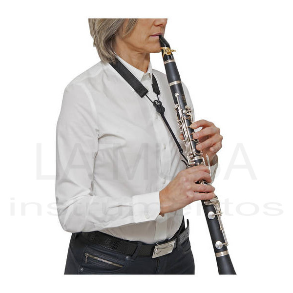 BG CF LP Clarinet Flex Strap - with Cotton Neck Pad